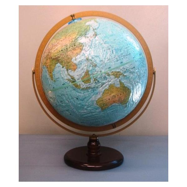 リプルーグル地球儀 オセアニア型 高級 インテリア 大型 おしゃれ 会社