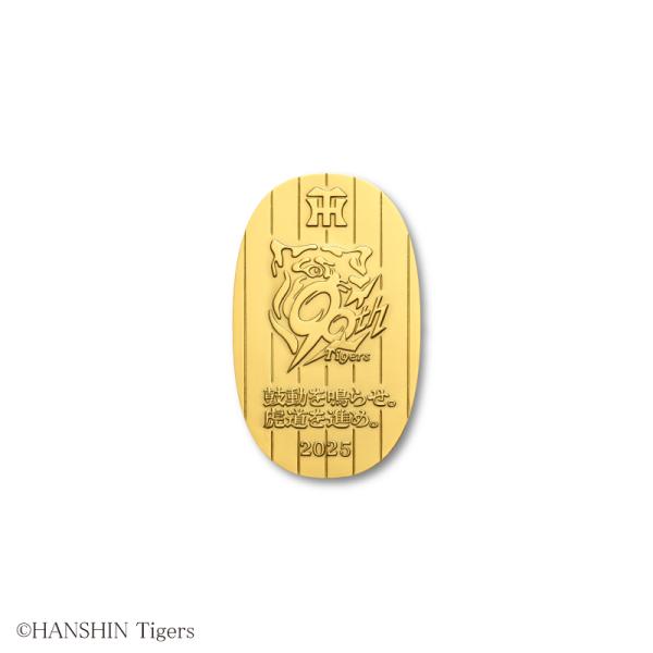 阪神タイガース90周年記念小判 B．純金小判 : E-medal.jp
