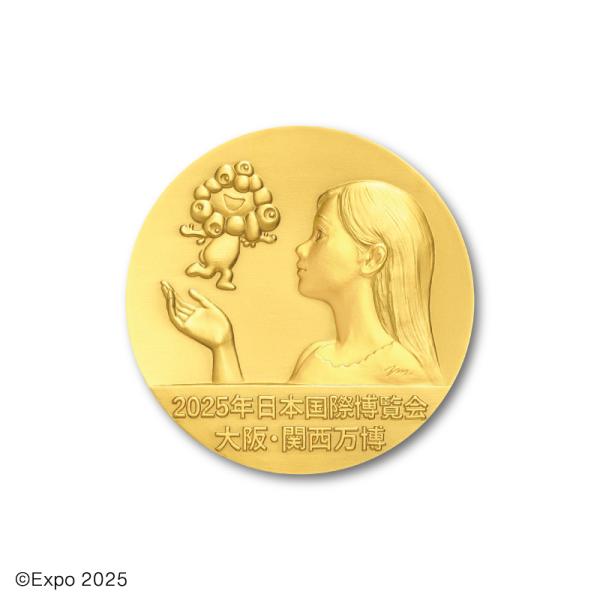 EXPO2025 記念メダル A．純金製 大 : E-medal.jp ヤフー店 - 通販