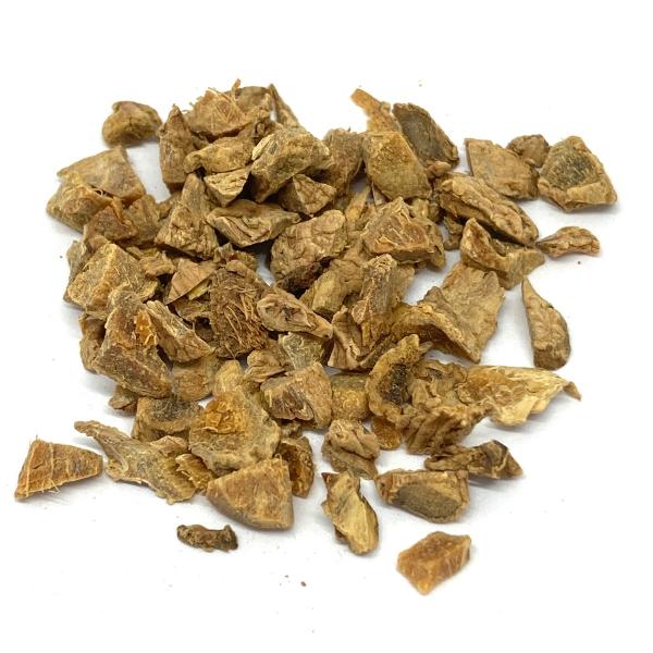 生姜（しょうが）を湯通し又は蒸して乾燥させたものです。漢方では体の内側から温める「温裏剤」に分類されます。強い辛味が特徴です。生の生姜に熱を加えると辛味成分がジンゲロールからショウガオールへ変化することが科学的にも確かめられています。ジンゲ...