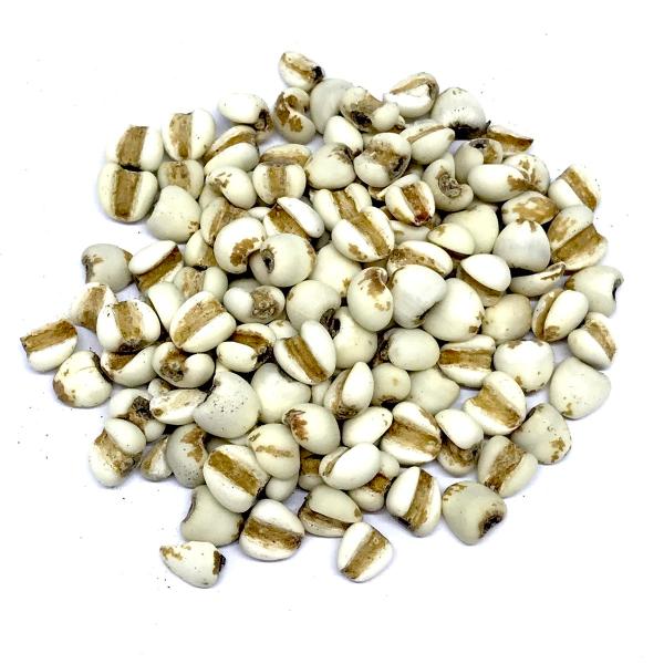 性味：涼、甘・淡 帰経：脾・胃・肺 常用量：6〜10g 利水滲湿、健脾除痺、清熱排膿 原産地：中国商品名：薬膳食材 よくいにん（皮無しハトムギ）50g