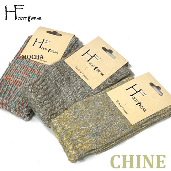 エイチフットウェア― H FOOTWEAR ミックスウール ソックス ポルトガル製 靴下