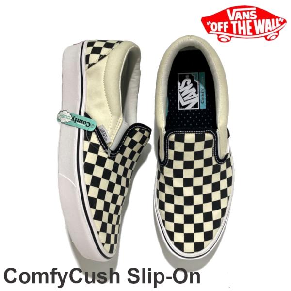 バンズ VANS クラシック スリッポン コンフィクッシュ スニーカー チェッカー SLIP-ON 軽量 :9925030085:ミネルヴァ  !店 通販 