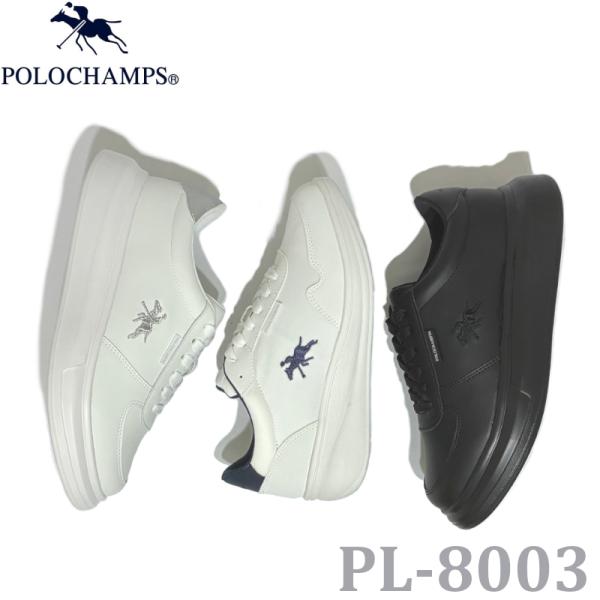 ポロチャンプス POLOCHAMPS レディース スニーカー PL-8003 厚底 軽量スニーカー