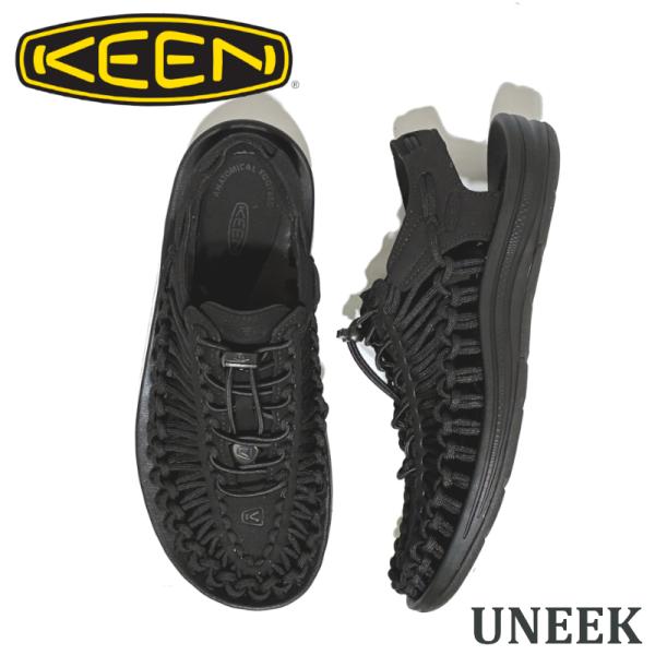 キーン KEEN UNEEK ユニーク ユニセックス サンダル グルカサンダル ブラック