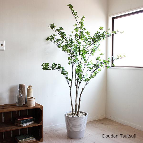 ドウダンツツジ 150cm 人工観葉植物 造花 インテリア フェイクグリーン  