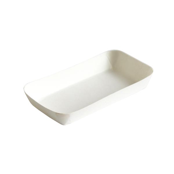 商品コード：2025142 1枚あたり2.75円 ■試食用、薬味、お新香入れ、醤油等の調味料入れに最適な小さな紙皿です。 サイズ：縦81×横51×高さ13mm カラー：ホワイト 材質：紙 数量：100枚