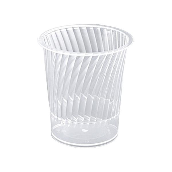 大量　クリアプラスチックデザートカップ　容器　140個 デザートカップ PP71パイ-140ライン(C) 1040個 : みやこオンライン