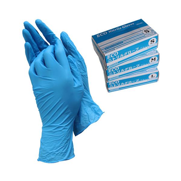 非食品対応 Mtc5nb Ecoニトリル手袋 ブルー 00枚 食品加工には対応しておりません みやこオンラインショッピング 通販 Paypayモール