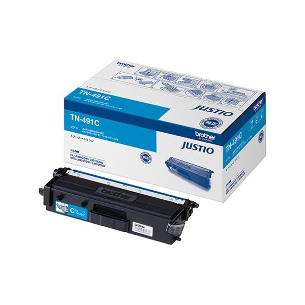プリンター・複合機 brother TN-491C 純正brother TN-491C シアン : みやこオンラインショッピング - 通販