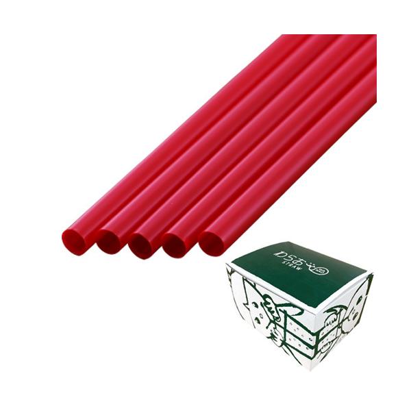 商品コード：21971911本あたり1.21円■定番の口径6×長さ210mmストレートタイプのストローです。■紙箱入りなので使用時に取り出しやすく、在庫の保管にも便利です。サイズ：直径6×長さ210mm材質：PP（ポリプロピレン）カラー：赤...