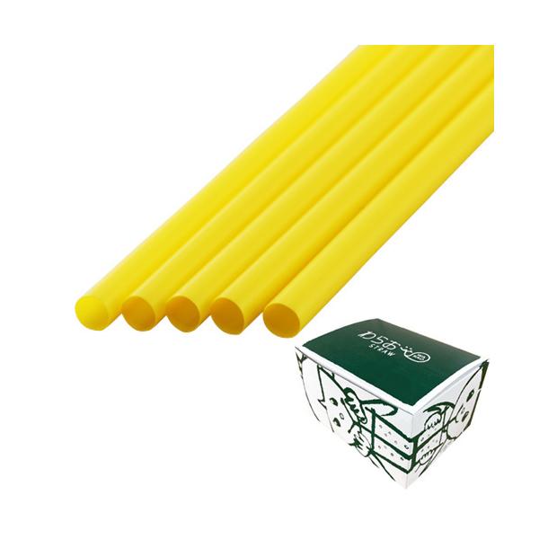 商品コード：21972011本あたり1.21円■定番の口径6×長さ210mmストレートタイプのストローです。■紙箱入りなので使用時に取り出しやすく、在庫の保管にも便利です。サイズ：直径6×長さ210mm材質：PP（ポリプロピレン）カラー：黄...