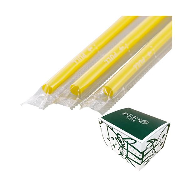 商品コード：21973911本あたり1.76円■定番の口径6×長さ210mmストレートタイプのストローです。■1本ずつポリ袋に入っているので衛生的に使用できます。■紙箱入りなので使用時に取り出しやすく、在庫の保管にも便利です。サイズ：直径6...