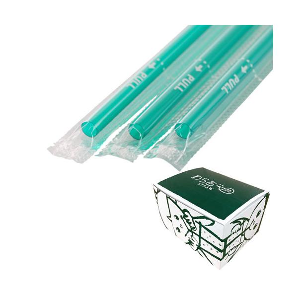 商品コード：21974011本あたり1.76円■定番の口径6×長さ210mmストレートタイプのストローです。■1本ずつポリ袋に入っているので衛生的に使用できます。■紙箱入りなので使用時に取り出しやすく、在庫の保管にも便利です。サイズ：直径6...