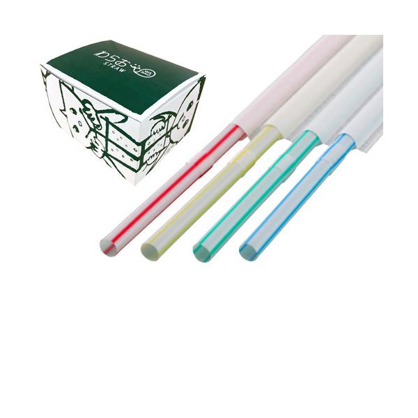 商品コード：21975811本あたり1.61円■定番サイズの「口径6×長さ210mm」で飲みやすい曲がるタイプのストローです。■1本ずつ紙の袋に入っているので衛生的に使用できます。■紙箱入りなので使用時に取り出しやすく、在庫の保管にも便利で...