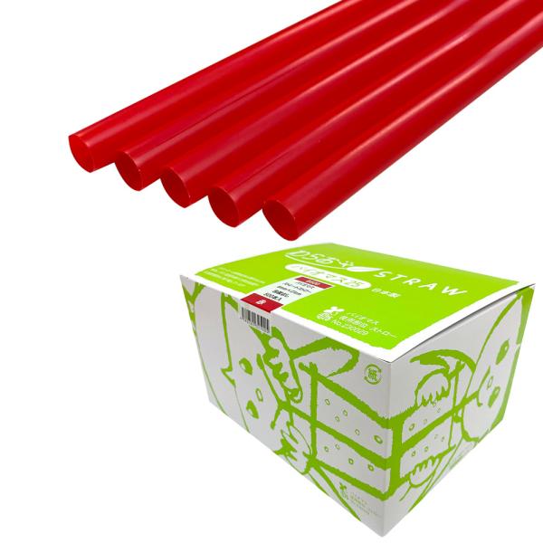 商品コード：2210931１本あたり1.3円■石油資源とCO2排出削減のため、原材料の一部に植物由来の樹脂を25％使用した環境に配慮したストローです。■定番の口径6×長さ210mmストレートタイプのストローです。■紙箱入りなので使用時に取り...