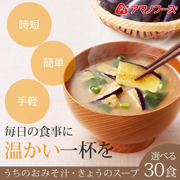 アマノフーズ フリーズドライ 味噌汁 うちのおみそ汁 スープ お吸い物 減塩 選べる 30食 セット 即席みそ汁 インスタント ギフト 汁物 備蓄 非常食 ギフト Buyee Buyee 日本の通販商品 オークションの代理入札 代理購入