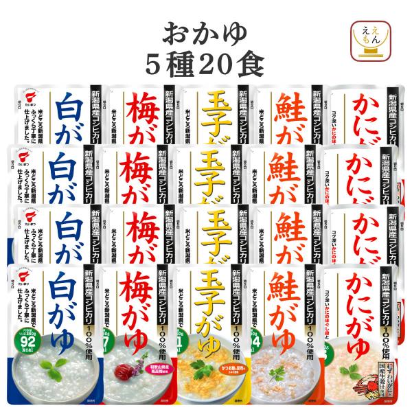 クーポン 配布 レトルト おかゆ 定番 ５種20食 セット たいまつ食品 常温保存 レトルト食品 惣...