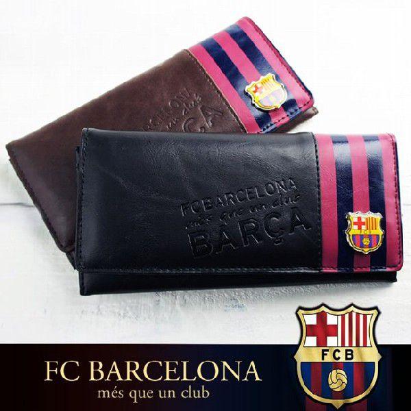 FCバルセロナ｜フラップ式長財布｜サッカー｜FCBARCELONA