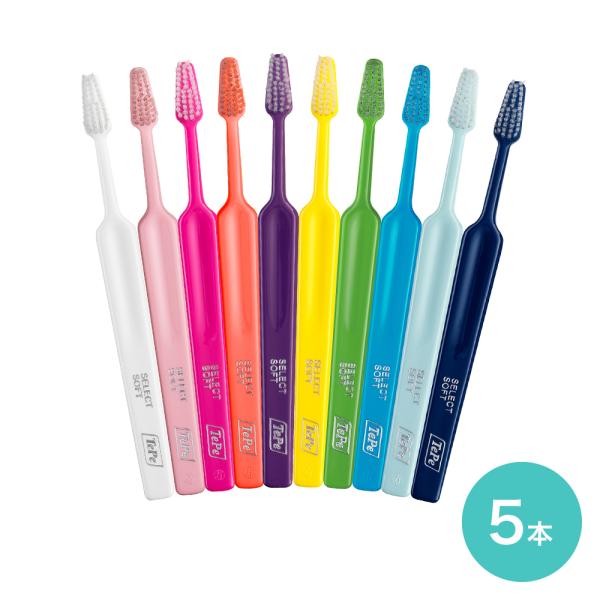 Tepe歯ブラシセット TePe 【5本セット】tepe テペ セレクトソフト / セレクトコンパクト