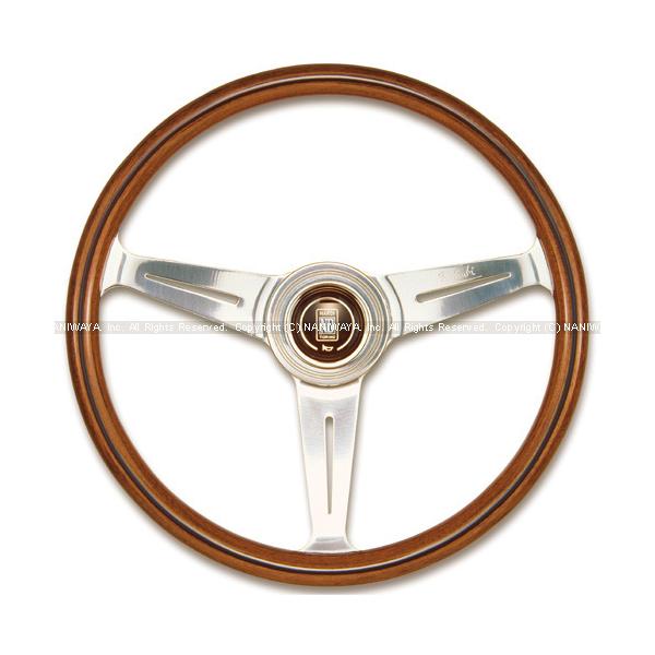 ナルディ　NARDI CLASSIC ウッド/ポリッシュスポーク36.5【美品】 NARDI/ナルディ CLASSIC（クラシック） ウッド/ポリッシュスポーク 36φ