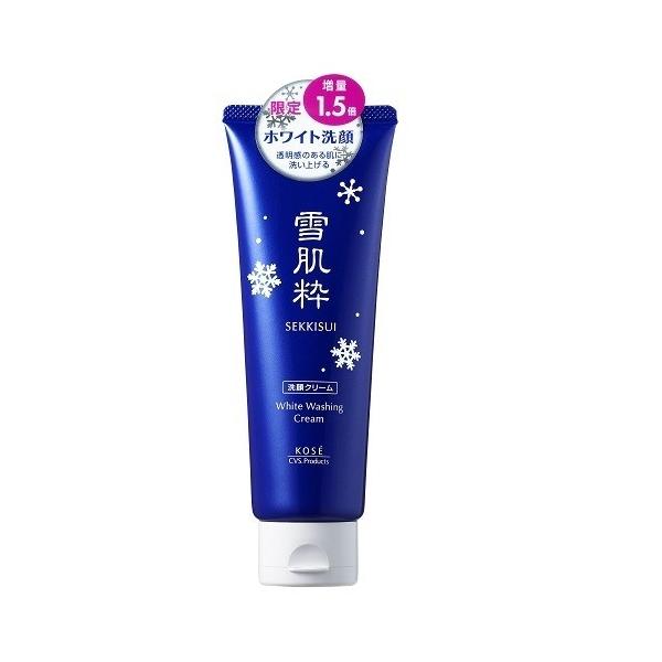 コーセー雪肌粋 ホワイト洗顔クリーム BIG 120g 1本 : e
