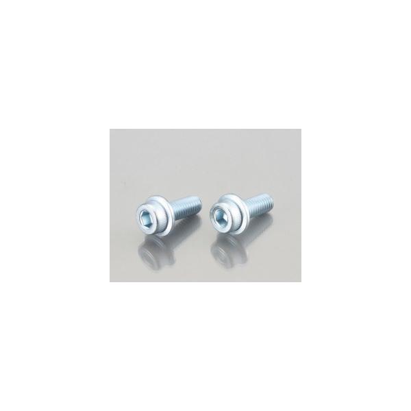 キタコ(KITACO) (K-CON) フランジ付キャップボルト（ステンレス） M6XP1.0X15mm（ステンレス）/2ヶ　　サイズ=A:5 B:6 C:12.5 D:6(0900-062-20001)
