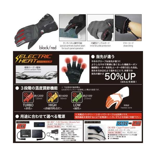 Amazon | コミネ(KOMINE) バイク用 グローブ エレクトリック
