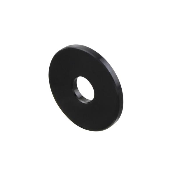 POSH Faith（ポッシュ フェイス）バーエンドスペーサー M6/2mm 外径21mm (1個入り)｜ブラック｜031177-T2
