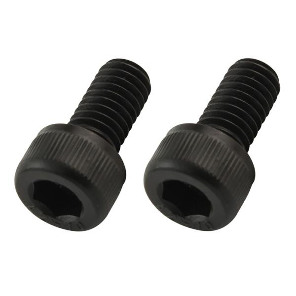 POSH Faith（ポッシュ フェイス）ステンレスキャップボルト　ブラック　(2本入)　M6X12mm (P-1.0)｜ブラック｜900612-K2