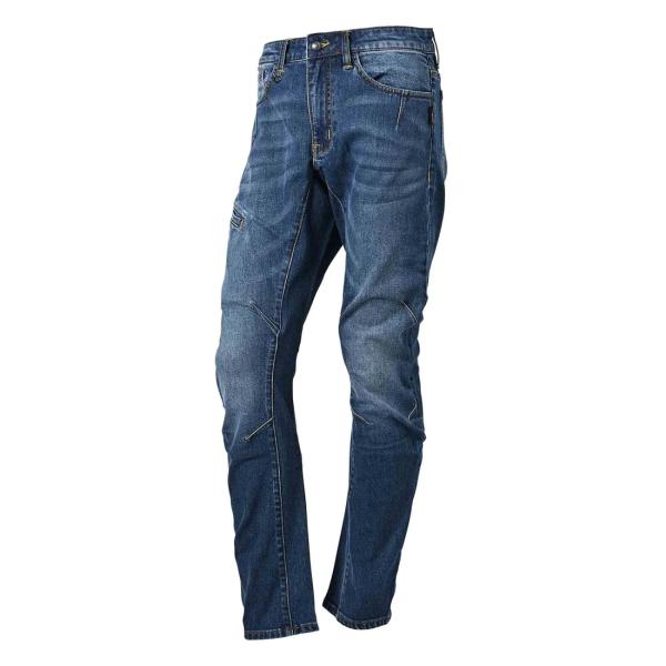 ライズ(RIDEZ)バイク用｜11.4oz CORDURA DENIM バイク ストレッチ デニム ナロークロッチ STONE WASH RDB2006｜ストーンウォッシュ/L