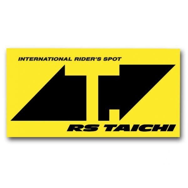 RSタイチ RSW012 T.マーク 蛍光ステッカー(F.イエロー/ブラック/LL