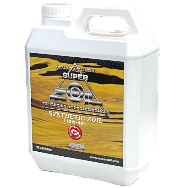 【品名】スーパーゾイル 4サイクルエンジンオイル（100％化学合成）10W-40 /4Ｌ【仕様】※必ず注意事項と商品詳細をパソコンページにて確認の上ご注文ください。※選択肢記載の容量となります。【注意】・基本的にお取り寄せでのご用意となりま...