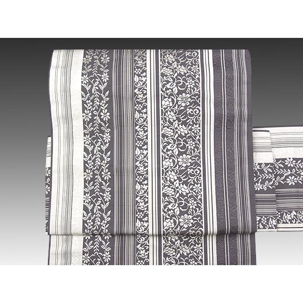 作り帯 博多帯 老舗 黒木織物 謹製 小唐花 本場筑前博多織 おびや限定カラー グレー 八寸名古屋帯 付け帯 軽装帯 帯専門店おびや 通販 Yahoo ショッピング