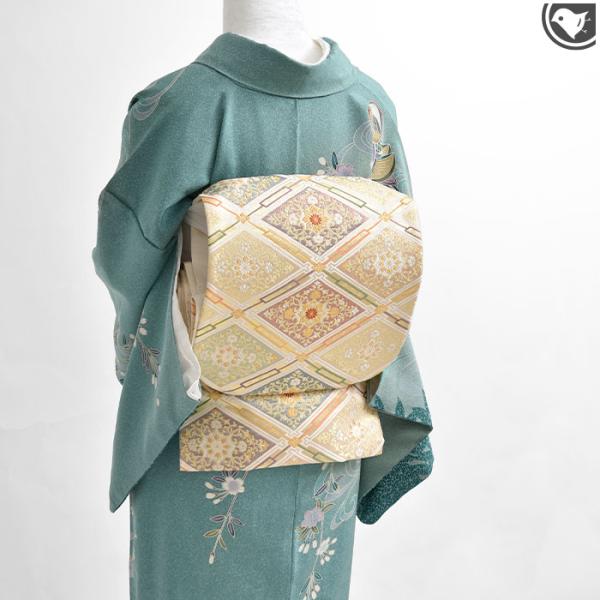 河村織物 献上花衣 手織り 袋帯 金色 クリーム色 ご購入者❣️ 楽天市場】【オーダー商品】皇室献上帯 河村織物 謹製 献上花衣