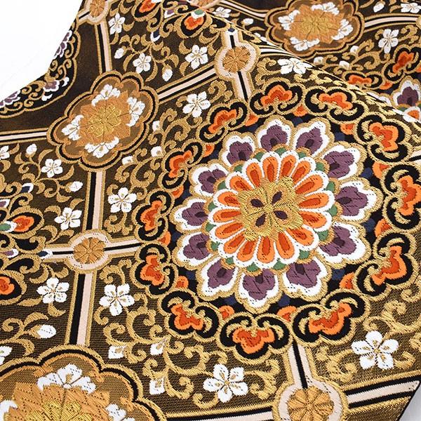 袋帯 振袖帯 ママ振 西陣織 老舗 ふくい 謹製 唐織錦 蜀江華文 : 帯