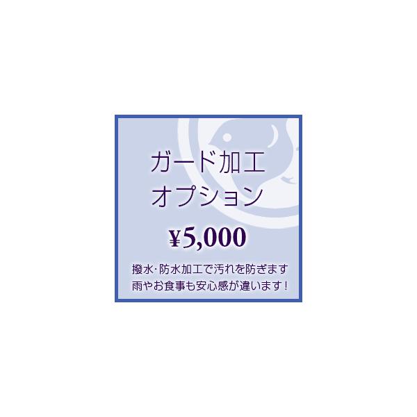 お気に入りの帯をもっと楽しむために！雨やお食事の際の安心感が違います！ご購入される帯と一緒にこの商品をカートにいれてください。雨の水滴が付くと、薄い色合いの帯地は、直ぐにシミになりますが、ガード加工を施すことにより、そのようなことを防いでく...