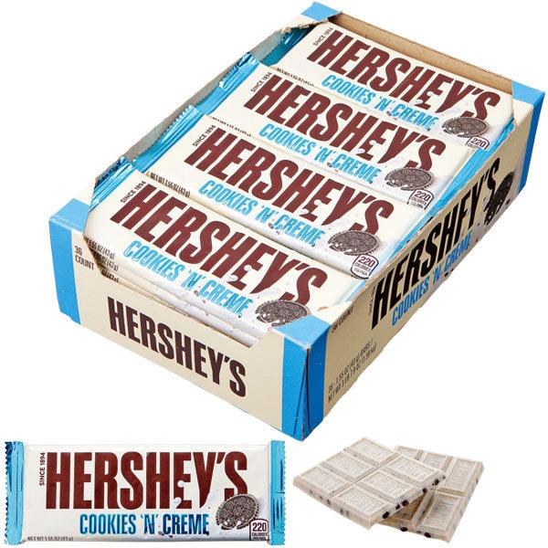 ハーシー クッキー クリームチョコバー36袋セット アメリカ お土産 お菓子 アメリカ土産 チョコレート 超激安 おみやげ