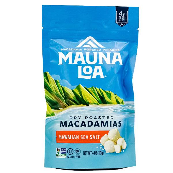 マウナロア マカデミアナッツ スタンドバッグ 塩味 | ハワイ土産 ハワイ 海外 お土産 おみやげ 名物 プレゼント 手土産 おつまみ お取り寄せ ハワイ旅行