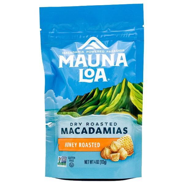 マウナロア マカデミアナッツ スタンドバッグ ハニーロースト | ハワイ土産 ハワイ 海外土産 おみやげ 名物 プレゼント 手土産 おつまみ お取り寄せ