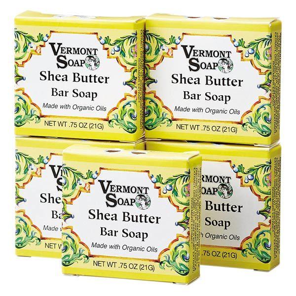 アメリカ お土産 バーモントソープ シアバター石けん5個セット アメリカ土産 爆売り せっけん 石鹸 雑貨