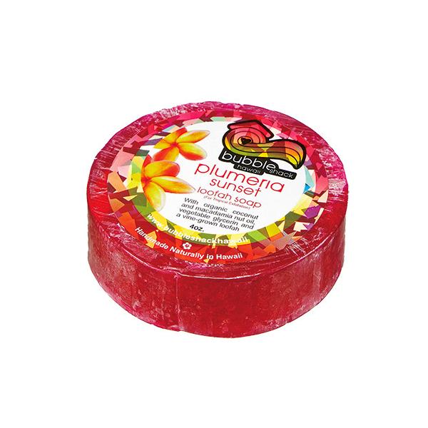 プルメリアの香りがロコに大人気のオーガニックソープ。中に入ったヘチマがスポンジ代わりになり、そのまま身体が洗えます。『Bubble Shack（バブルシャックハワイ）』今、ハワイで高い評価を得ているオーガニックスキンケアブランド。ナチュラル...