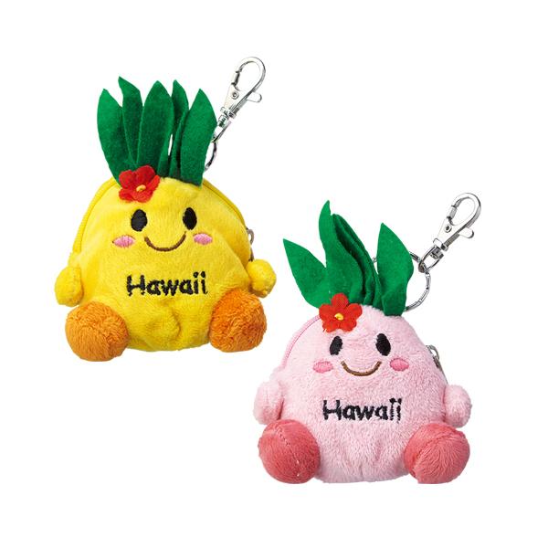 ハワイの「ドールプランテーション」 で販売されているかわいらしいコインケースです。- マスコットサイズ：高さ約12cm- 原産国：中国製- その他：ビニール袋入（個別包装なし）  ※商品には国内法により日本語の「輸入シール」が貼付されていま...