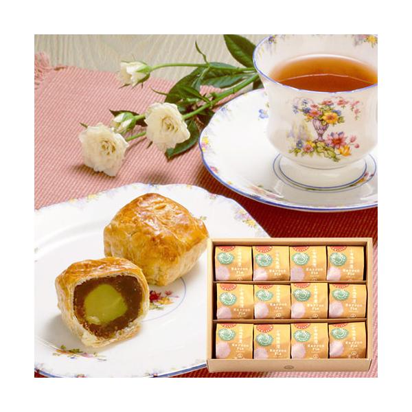 大粒の栗の実を、栗の渋皮煮のペーストで包みパイにして、こんがり焼き上げました。- 内容量：12個入- 箱サイズ：箱サイズ：約21.3×23.9×4.6cm- 原産地：長野- 賞味期限：常温14日- 成分/素材：パイ生地（国内製造）（小麦粉、...