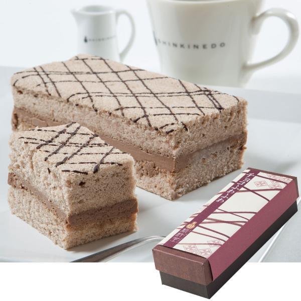 ふわっふわの豆乳生地と、チョコレートが見事に調和した、和を活かした特製ケーキ。豆乳をたっぷり使用し、きめ細やかな和風生地に仕上げてあります。間には、甘さを極力抑え、あっさりとしたチョコレートクリームを挟み込みました。豆乳独特の匂いや苦味はほ...