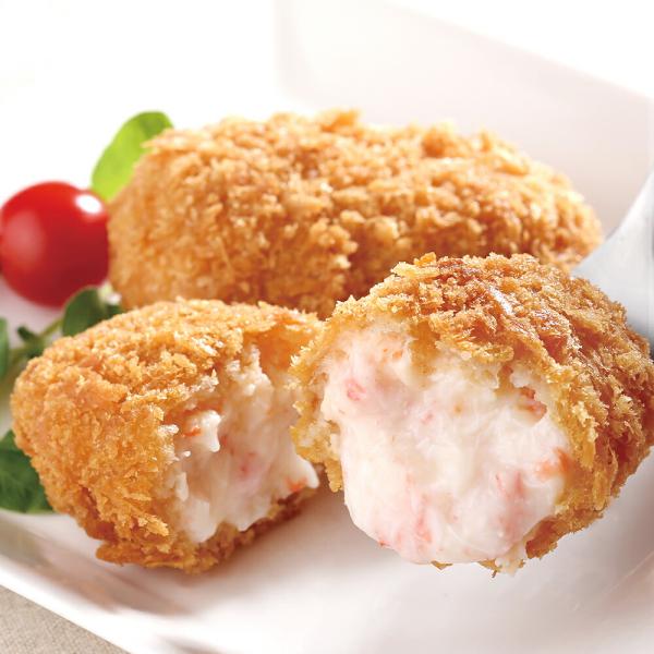 紅ズワイガニの水揚げ日本一を誇る鳥取県境港。その境港産の紅ズワイガニを100％使い、産地で加工しております。また、新鮮な島根県産の牛乳を使用し、弊社独自の製法でなめらか食感にしたクリームは、カニとの相性抜群です。一度食べたら虜になり、リピー...