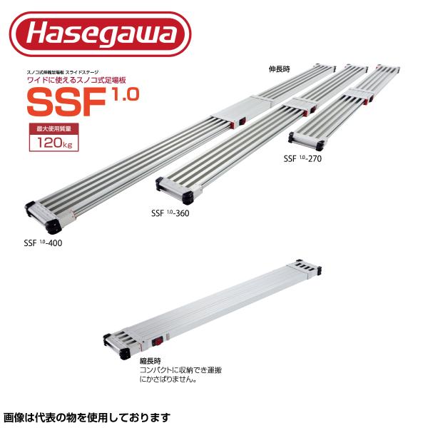 オンラインショップ 長谷川 Hasegawa スノコ式伸縮足場板 スライド