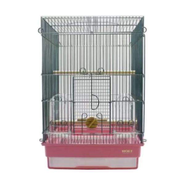 中型手のりケージ定番人気製品です。手のり扉や天井が大きく開き、解放感があり機能も充実。文鳥などの小鳥から中型インコまで幅広くお使いいただける手のりケージです。手のりケージにはうれしい特徴を備えています。３５手のり　（HOEI）仕様：銀色メッ...