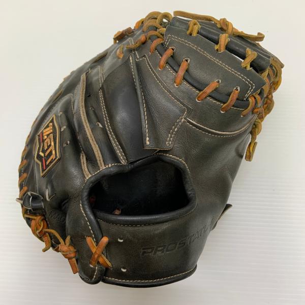 ゼット ZETT プロステイタス PROSTATUS  硬式 大人 一般 キャッチャーミット 捕手 グローブ グラブ 右投げ  中古品  野球 9073