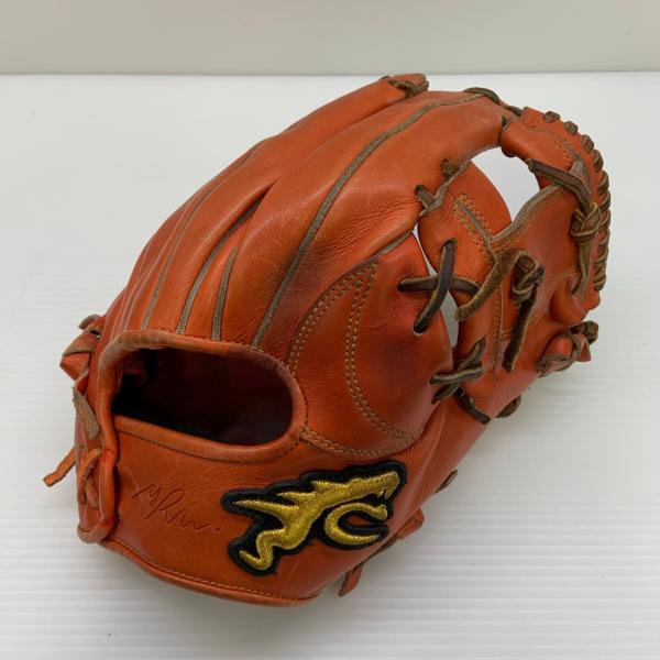 リュウ RYU  硬式 大人 一般 内野手用 グローブ グラブ 右投げ  中古品  野球 9185 リュウ RYU 硬式 大人 一般 内野手用 グローブ グラブ 右投げ 中古品